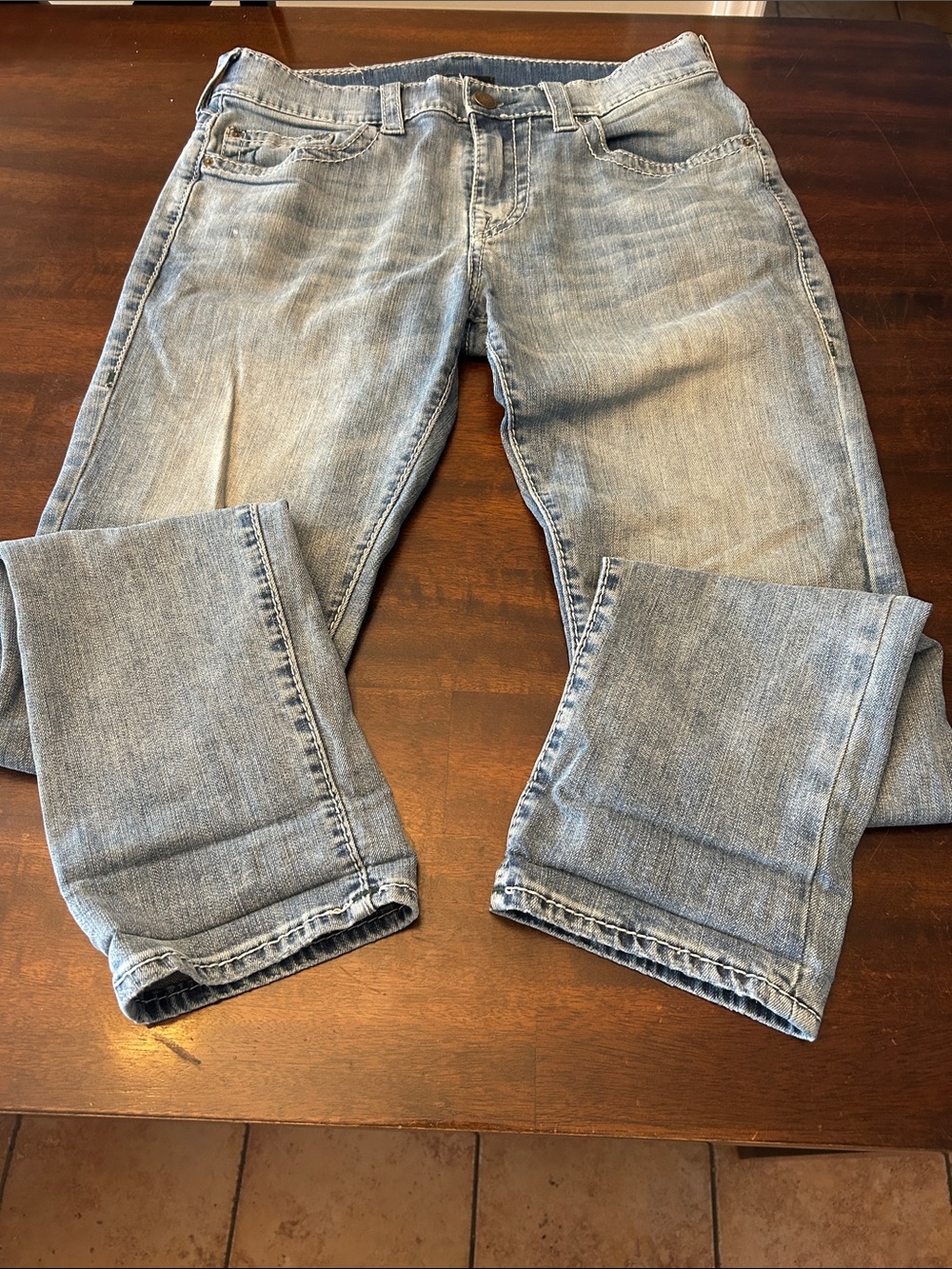 Men’s True Religion Rocco Relaxed Skinny Jeans Size 32